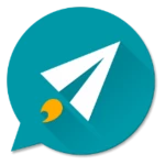 sms ux - fast sms app, messeng android application logo